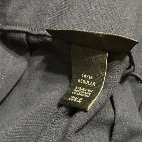 Lane Bryant women’s knit pull-on pants 14/16 New - Picture 8 of 9